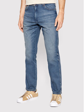 Wrangler Wrangler Jeansy Texas W12TXP409 112145808 Niebieski Tapered Fit