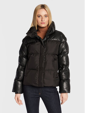 Trussardi Trussardi Pehelykabát 56S00791 Fekete Regular Fit