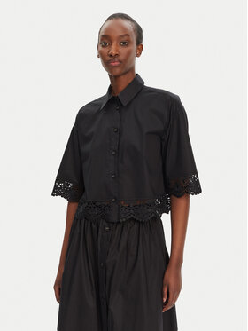 TWINSET TWINSET Marškiniai 251TT2093 Juoda Loose Fit