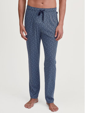 Calida Calida Pyžamové kalhoty 29584 Modrá Regular Fit