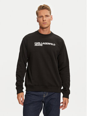 Karl Lagerfeld Jeans Karl Lagerfeld Jeans Sweatshirt 246D1808 Schwarz Regular Fit