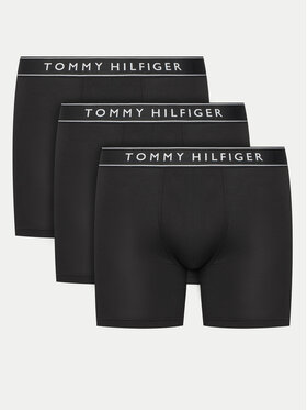 Tommy Hilfiger Tommy Hilfiger Set 3 perechi de boxeri UM0UM03458 Negru
