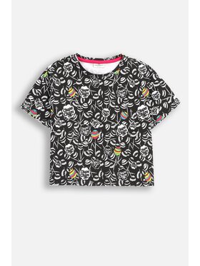 Coccodrillo Coccodrillo Tričko WC5143211LGD-021 Čierna Regular Fit