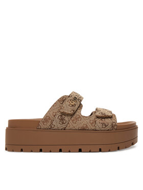 Guess Guess Šlepetės FLJF2X FAL03 Smėlio
