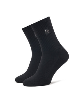 Filling Pieces Filling Pieces Κάλτσες Ψηλές Ανδρικές Patch 68513711861 Μαύρο