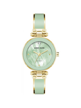 Anne Klein Anne Klein Zegarek AK-1980MIGB Zielony