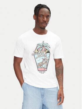 Jack&Jones Jack&Jones T-särk Eljah 12268472 Valge Relaxed Fit