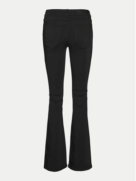 Vero Moda Jeans Hlače Flash 10305103 Črna Flared Fit