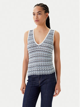 Morgan Morgan Top 251-MINKO Blu Regular Fit