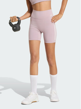 adidas adidas Szorty sportowe 158689 Fioletowy Fitted Fit