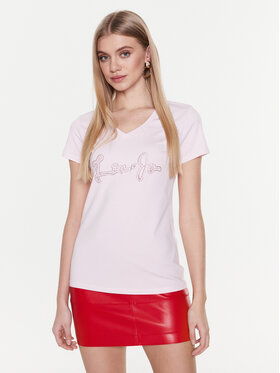 Liu Jo Sport Liu Jo Sport T-Shirt TA3089 J5003 Rosa Regular Fit