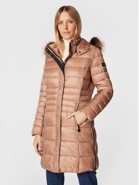 Frieda & Freddies Frieda & Freddies Pehelykabát 8884C Barna Regular Fit