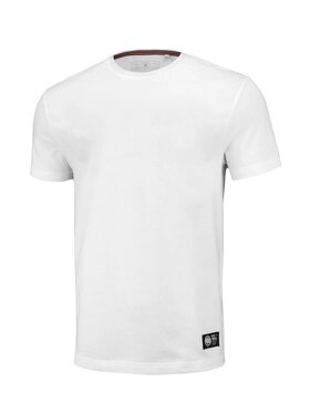 Pit Bull Pit Bull T-Shirt Koszulka Slim Fit No Logo L Biały Slim Fit