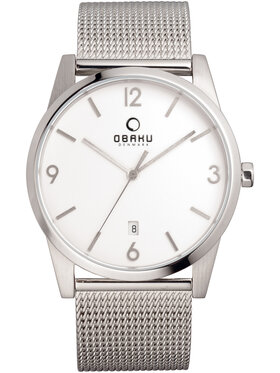 Obaku Obaku Hodinky V169GDCIMC Stříbrná