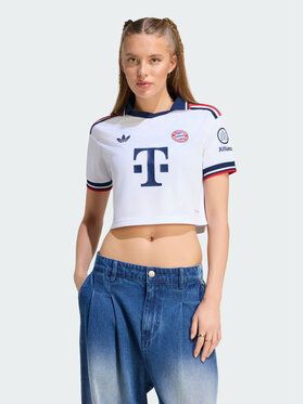 adidas adidas Koszulka techniczna 171370 Biały Regular Fit