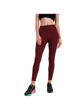 Skechers Skechers Legginsy Skechers Go Walk High Waisted Legging Fioletowy Slim Fit