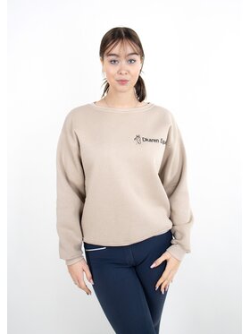 DKaren Sport DKaren Sport Bluza EQ001 Beżowy Classic Fit