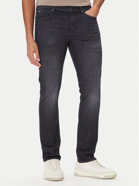 BOSS BOSS Jeans hlače H-Delaware 50550954 Črna Slim Fit