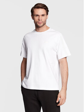 Calvin Klein Calvin Klein T-Shirt Logo Tape K10K110814 Biały Regular Fit