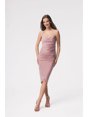 Aurora Aurora Koktejlové šaty Layla jasny róż Růžová Feminine Fit