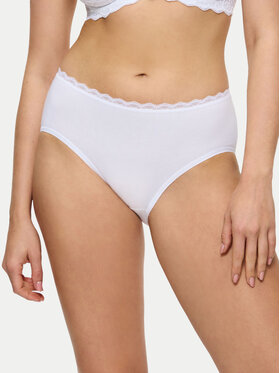 Triumph Triumph Класически дамски бикини Feel Of Cotton 10224959 Бял