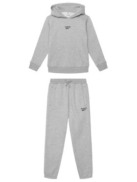 Reebok Reebok Tepláková súprava RK95228CCB Sivá Regular Fit