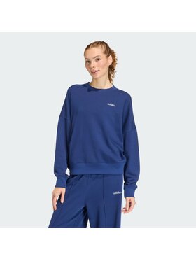 adidas adidas Bluza 158956 Błękitny Loose Fit