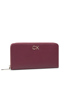 Calvin Klein Calvin Klein Nagy női pénztárca Re-Lock Slim Z/A Wallet Lg K60K608919 Bordó