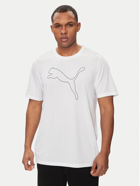 Puma Puma Технічна футболка Performance Cat Tee 520315 Білий Regular Fit