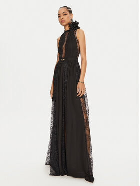 Babylon Babylon Вечірня сукня EL0705 Чорний Regular Fit