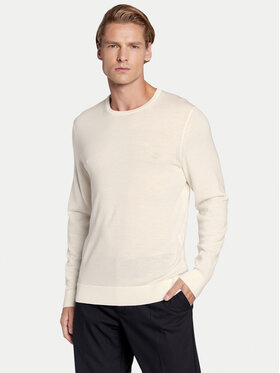 Calvin Klein Calvin Klein Πουλόβερ Superior K10K109474 Λευκό Regular Fit
