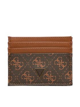 Guess Guess Etui za kreditne kartice Vezzola Smart Slg SMEVZL LEA25 Smeđa