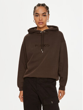 PINKO Pinko Jopa Skype 101685 A21P Rjava Relaxed Fit