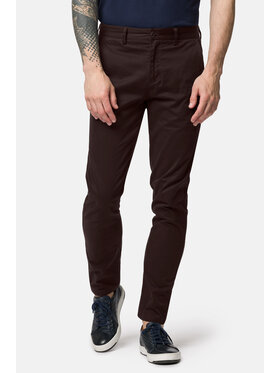 Lancerto Lancerto Chinosy Gareth SP082222000004 Brązowy Slim Fit