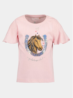 Blue Seven Blue Seven T-shirt 702305 X Rosa Regular Fit