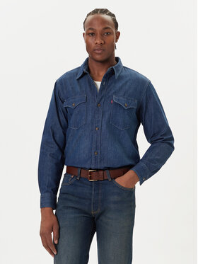 Levi's® Levi's® džínová košile Western A1919-0061 Tmavomodrá Relaxed Fit