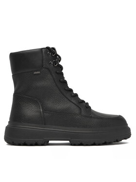 Geox Geox Gležnjarji D Lamidie + Grip Abx D66XMA 46 C9997 Črna