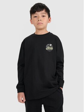 4F 4F Longsleeve 4FJWSS25TLONM435-20S Czarny Oversize