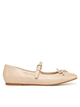 Guess Guess Baleriny FLJKAY LEA02 Brązowy