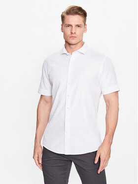 Lindbergh Lindbergh Hemd 30-203431 Weiß Slim Fit