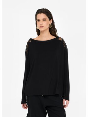 Liu Jo Liu Jo T-Shirt TF5186JS360A3370 Czarny Regular Fit