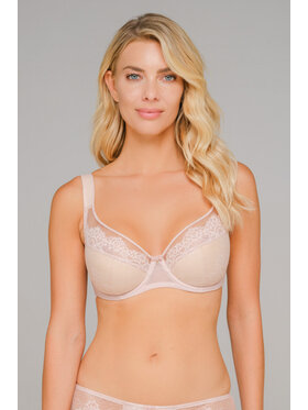 Rosme Rosme Biustonosz z fiszbiną Jessica Beżowy