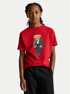 Polo Ralph Lauren Polo Ralph Lauren T-krekls 323B29156002 Sarkans Regular Fit