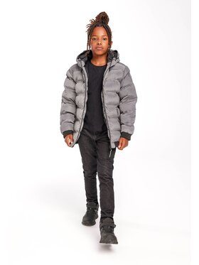 MINOTI MINOTI Kurtka zimowa 15coat 34 Szary Regular Fit