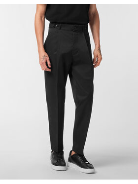 PHILIPP PLEIN PHILIPP PLEIN Chino kalhoty 24569 Černá Chino Fit