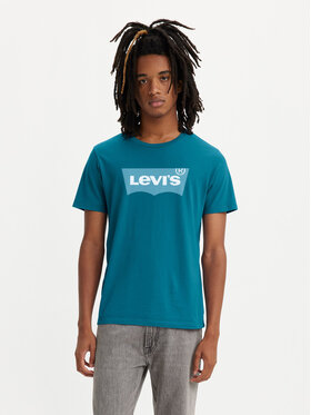 Levis t top shirt herren blau