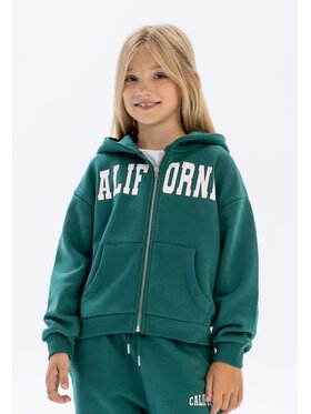 minoti minoti Bluza 20fleece43 Zielony Regular Fit