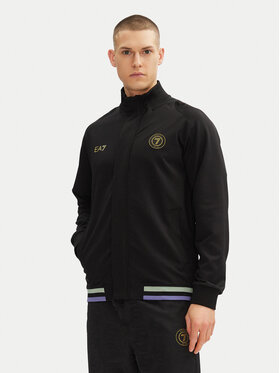 EA7 Emporio Armani EA7 Emporio Armani Mikina 7M000258 AF13526 UC001 Černá Regular Fit