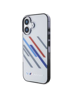 BMW Motorsport BMW Motorsport Etui na telefon iPhone 16 Plus Szary