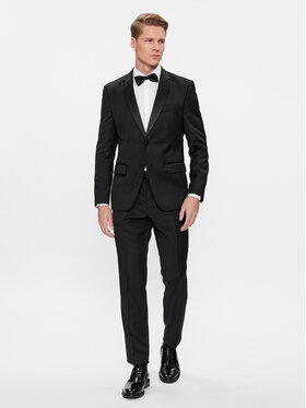 Boss Boss Garnitur H-Huge-2Pcs-Tux-224 50493306 Czarny Slim Fit